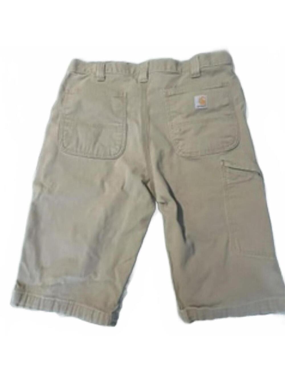 Carhartt Relaxed Fit Beige Cargo Shorts Size 34 - Picture 4 of 4